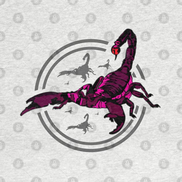 PINK Scorpion by adamzworld